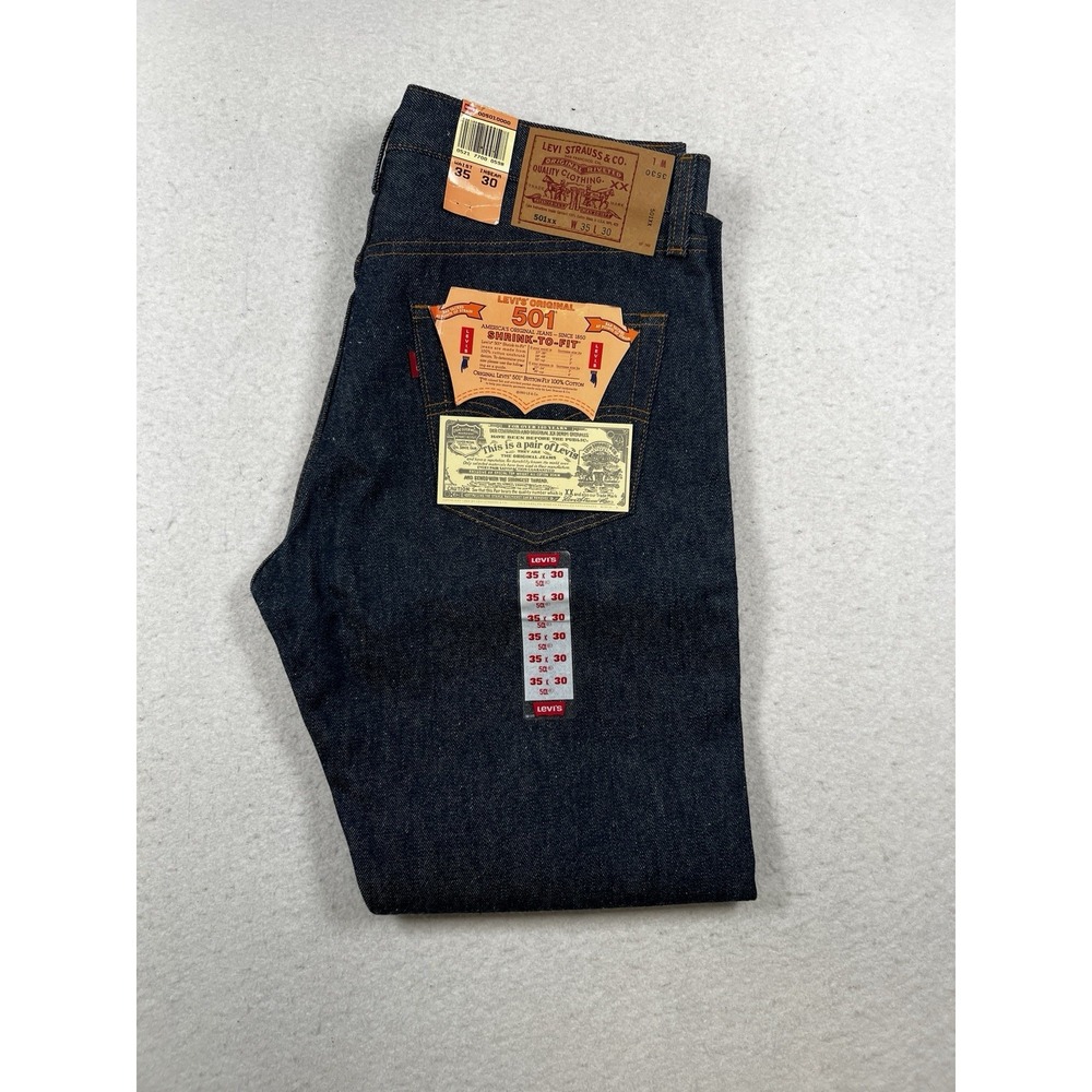 Deadstock NOS NWT Vintage 1996 Levi's 501XX 35x30 Made in USA!